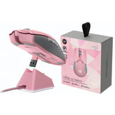 Razer Viper Ultimate Wireless Mouse W/ Dock Station Hyperspeed Light And Fast 20k Dpi Sensor Rgb Chroma Quartz - CompuMe